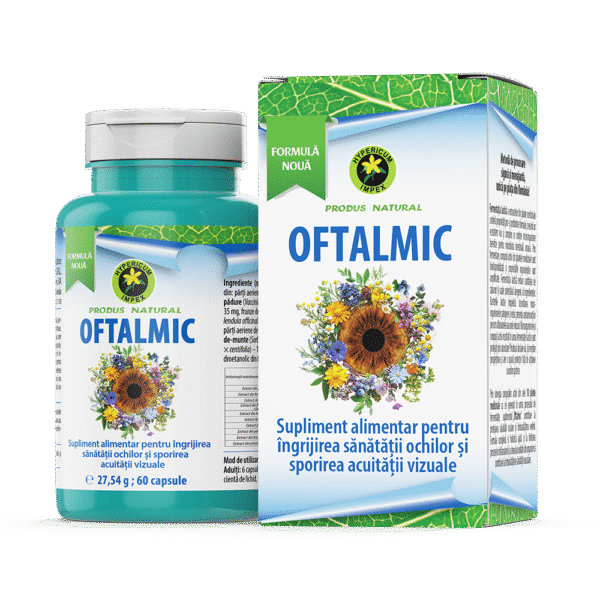 Oftalmic, 60 capsule, Hypericum