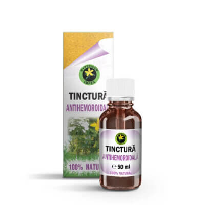 Tinctură Antihemoroidală, 50 ml, Hypericum