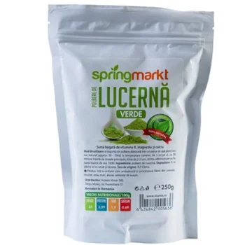 Pulbere de lucernă verde, 250g, Springmarkt