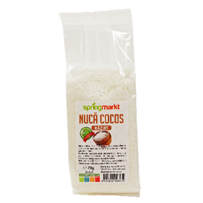 Nucă de cocos răzuită, 70g, Springmarkt