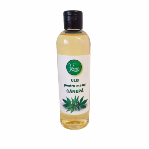 Ulei pentru masaj cu Cânepă, 250 ml, Kosmo Line