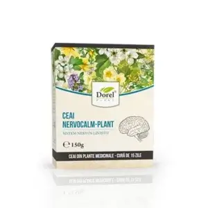 Ceai Nervocalm-plant sistem nervos liniștit, 150g, Dorel Plant