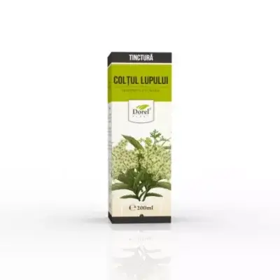 Tinctură de Colțul Lupului, 200 ml, Dorel Plant