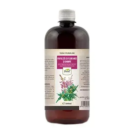 Tinctură Pufuliță cu flori mici și Ghimpe, 500 ml, Dorel Plant