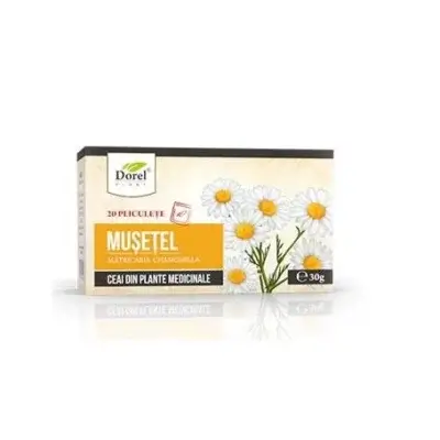 Ceai de Mușețel, 20 plicuri, Dorel Plant