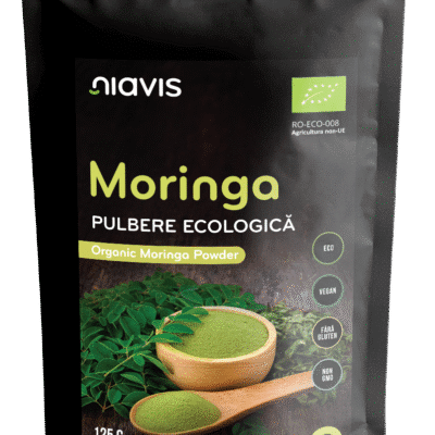 Moringa pulbere ecologică (BIO), 125gr, Niavis