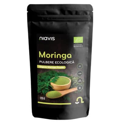 6426284000071 Moringa pulbere ecologică (BIO), 125gr – Niavis