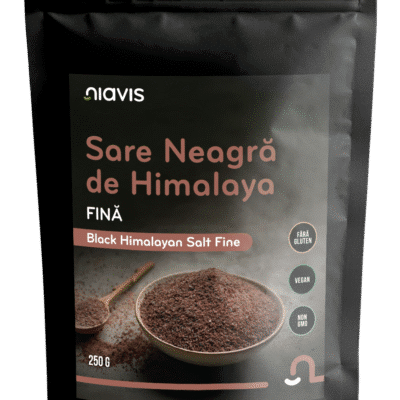 Sare neagră de Himalaya fină, 250 g, Niavis