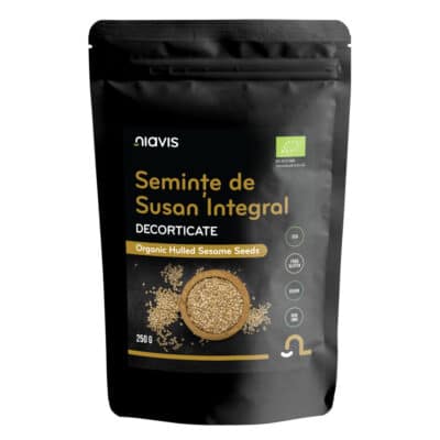 6426284000620 Semințe de susan integral ecologice, 250gr – Niavis