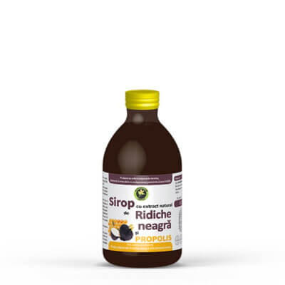Sirop de Ridiche Neagră cu Propolis, 250 ml, Hypericum