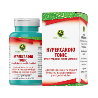 HyperCardio Tonic, 60 capsule, Hypericum