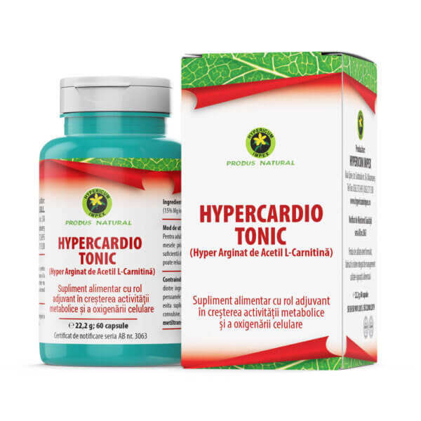 HyperCardio Tonic, 60 capsule, Hypericum
