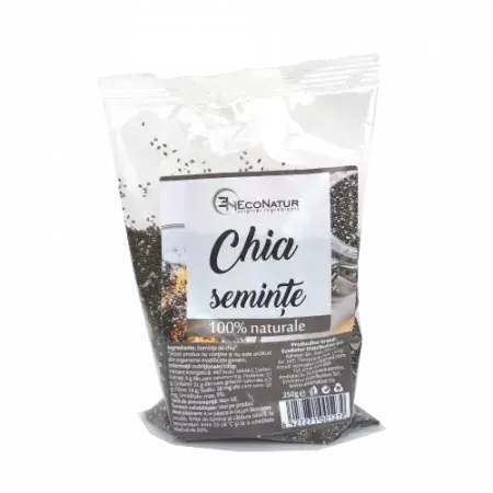 Semințe de chia, 250 g, Econatur