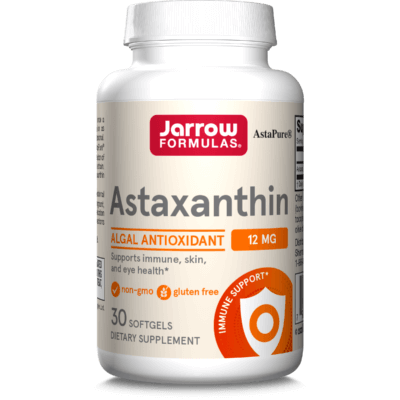 Astaxantina, 12 mg, 30 capsule, Jarrow Formulas Secom