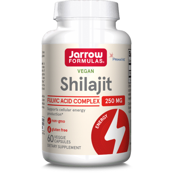 Shilajit Fulvic Acid Complex 250 mg, 60 capsule, Jarrow Formulas, Secom