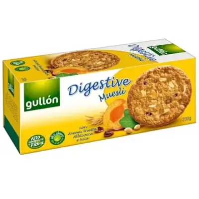 Biscuiți digestivi cu muesli, 230 g, Gullon