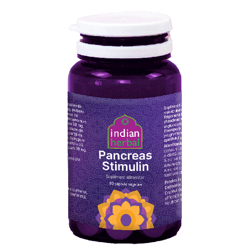 Pancreas Stimulin, 60cps, Indian Herbal