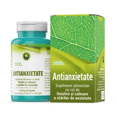 Anti anxietate, 60cps, Hypericum Anti anxietate, 60cps, Hypericum