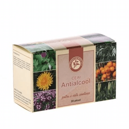 ceai antialcool 20dz hypericum