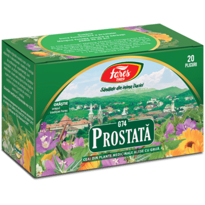 Ceai Prostată G74, 20 plicuri, Fares Ceai Prostată G74, 20 plicuri, Fares