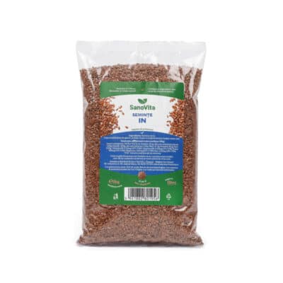 Semințe de in, 1 kg, Sanovita