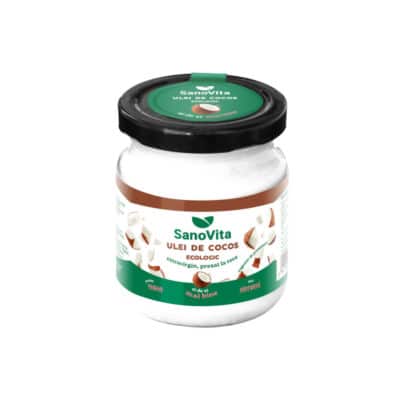 Ulei de cocos extravirgin eco, 200 ml, Sanovita
