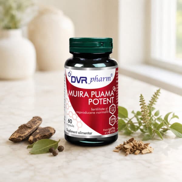 Muira Puama Potent, 60 capsule, Dvr Pharm 2 Muira Puama Potent, 60 capsule, Dvr Pharm