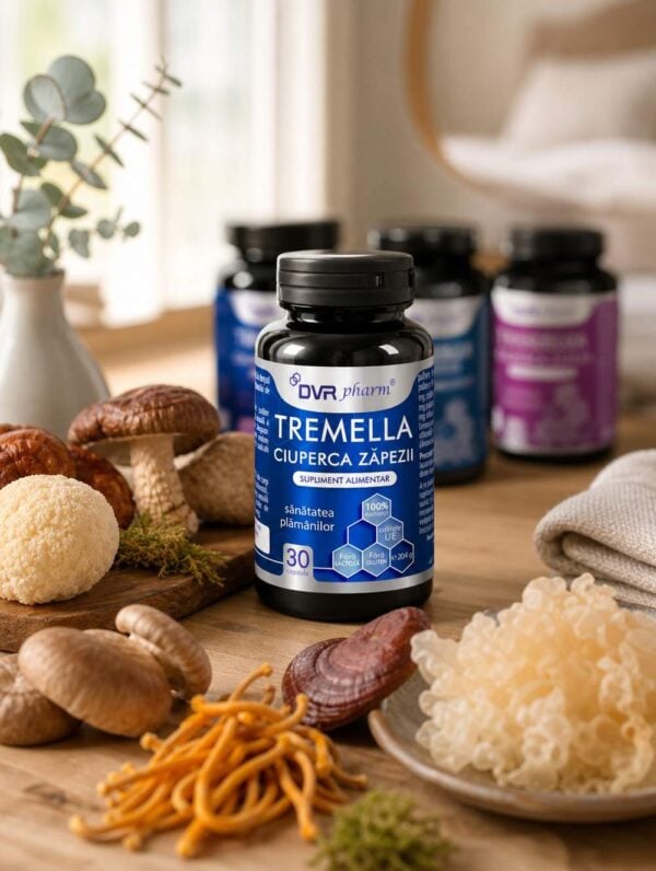 TREMELLA – Ciuperca Zăpezii – 30 de capsule, DVR Pharm
