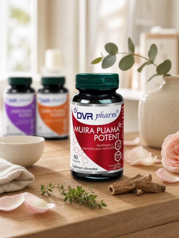 Muira Puama Potent, 60 capsule, Dvr Pharm 3 Muira Puama Potent, 60 capsule, Dvr Pharm