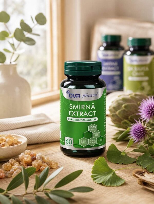 SMIRNĂ EXTRACT – 60 capsule, DVR Pharm 3 SMIRNĂ EXTRACT – 60 capsule, DVR Pharm
