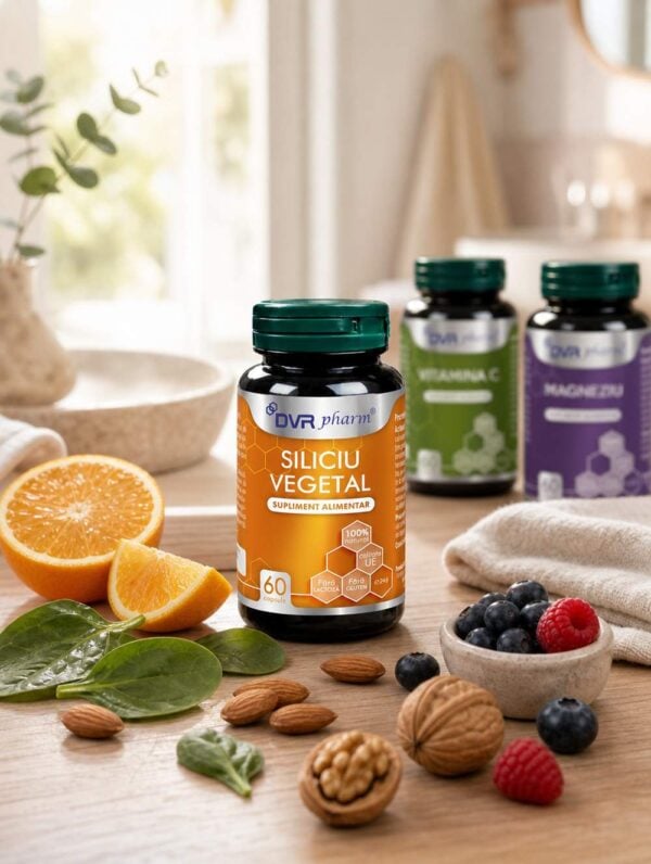 SILICIU VEGETAL – 60 capsule, DVR Pharm