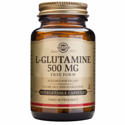 L‑Glutamină 500 mg, 50 capsule, Solgar