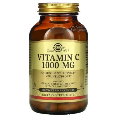 Vitamina C, 1000 mg, 100 capsule, Solgar