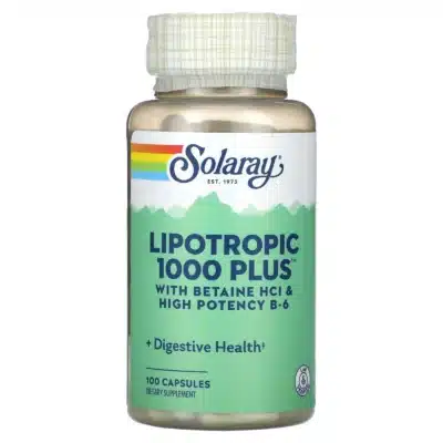Lipotropic 1000 Plus™, 100 capsule, Solaray, Secom