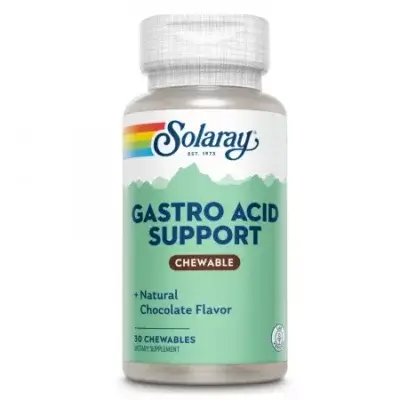 Gastro Acid Support aromă de ciocolată, 30 tablete, Secom