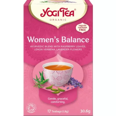 Ceai bio Echilibrul Femeilor, 17 pliculețe x 1.8g, (30.6g), Yogi Tea