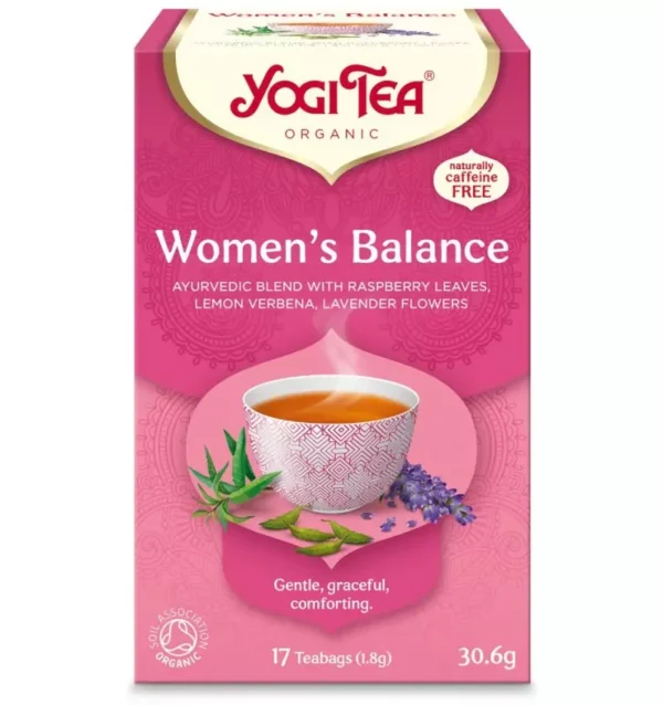 Ceai bio Echilibrul Femeilor, 17 pliculețe x 1.8g, (30.6g), Yogi Tea
