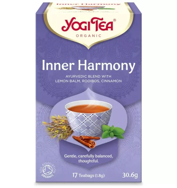 Ceai bio Armonie Interioară, 17 pliculețe, 30.6g, Yogi Tea