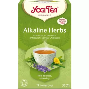 Ceai bio din plante alcaline, 17 pliculețe x 2.1g, (35.7g), Yogi Tea