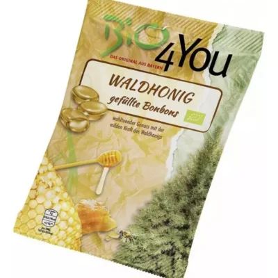 Dropsuri bio cu miere de pădure, 75g, Bio 4 You