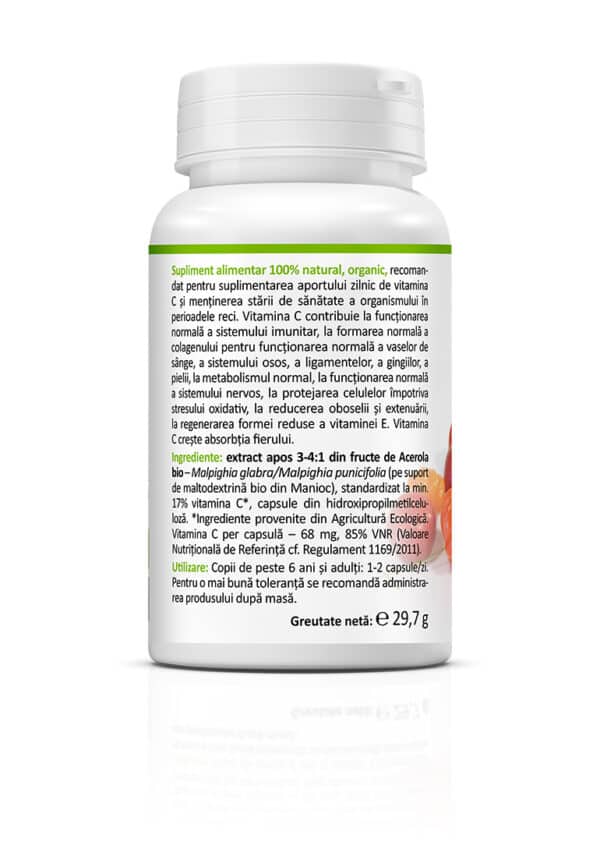 5941872400718-1 Acerola Bio 400 mg, 60 capsule, Zenyth