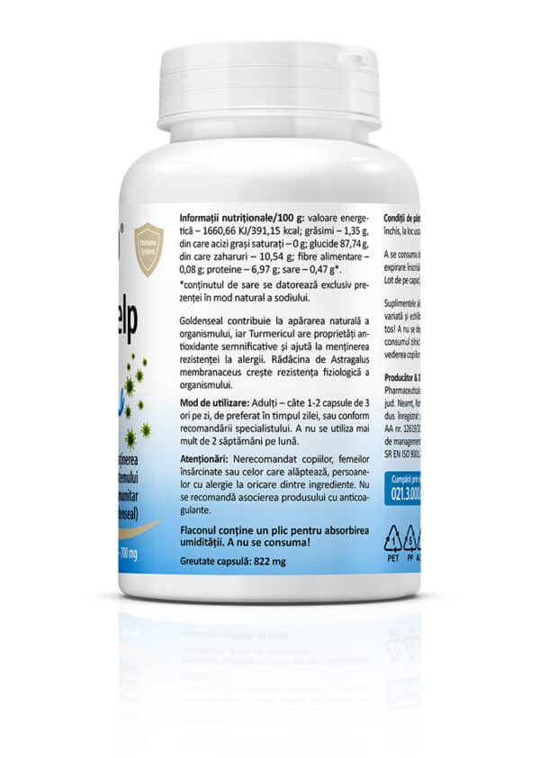 ImmunoHelp 700 mg, 45 capsule, Zenyth