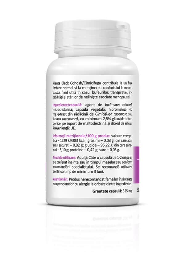 5941872402101-1 Black Cohosh, 30 capsule vegetale, Zenyth