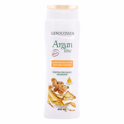Șampon nutritiv restructurant Argan Line, 400 ml, Gerocossen