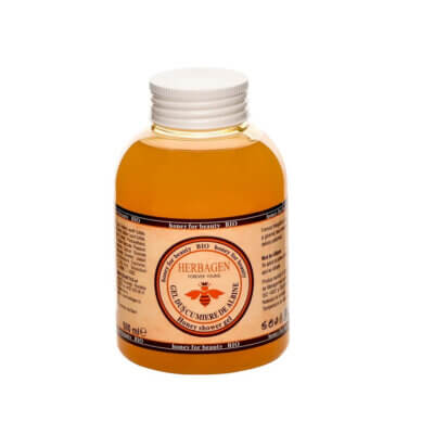Gel de duș cu miere de albine, 500 ml, Herbagen