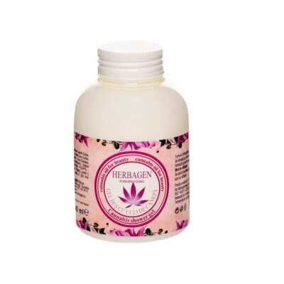 Gel de duș cu ulei de cânepă, 500 ml, Herbagen