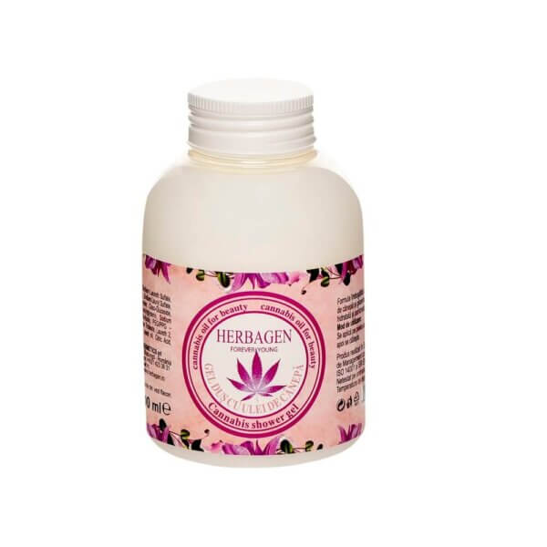 Gel de duș cu ulei de cânepă, 500 ml, Herbagen