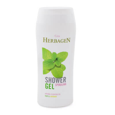 Gel de duș Spirulina, 250 ml, Herbagen