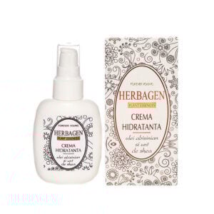 Cremă hidratantă cu ulei abisinian și unt de shea, 100 g, Herbagen
