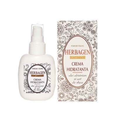 Cremă hidratantă cu ulei abisinian și unt de shea, 100 g, Herbagen